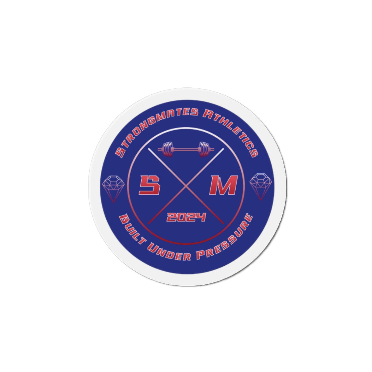 Strongmates Athletics Die-Cut Magnets
