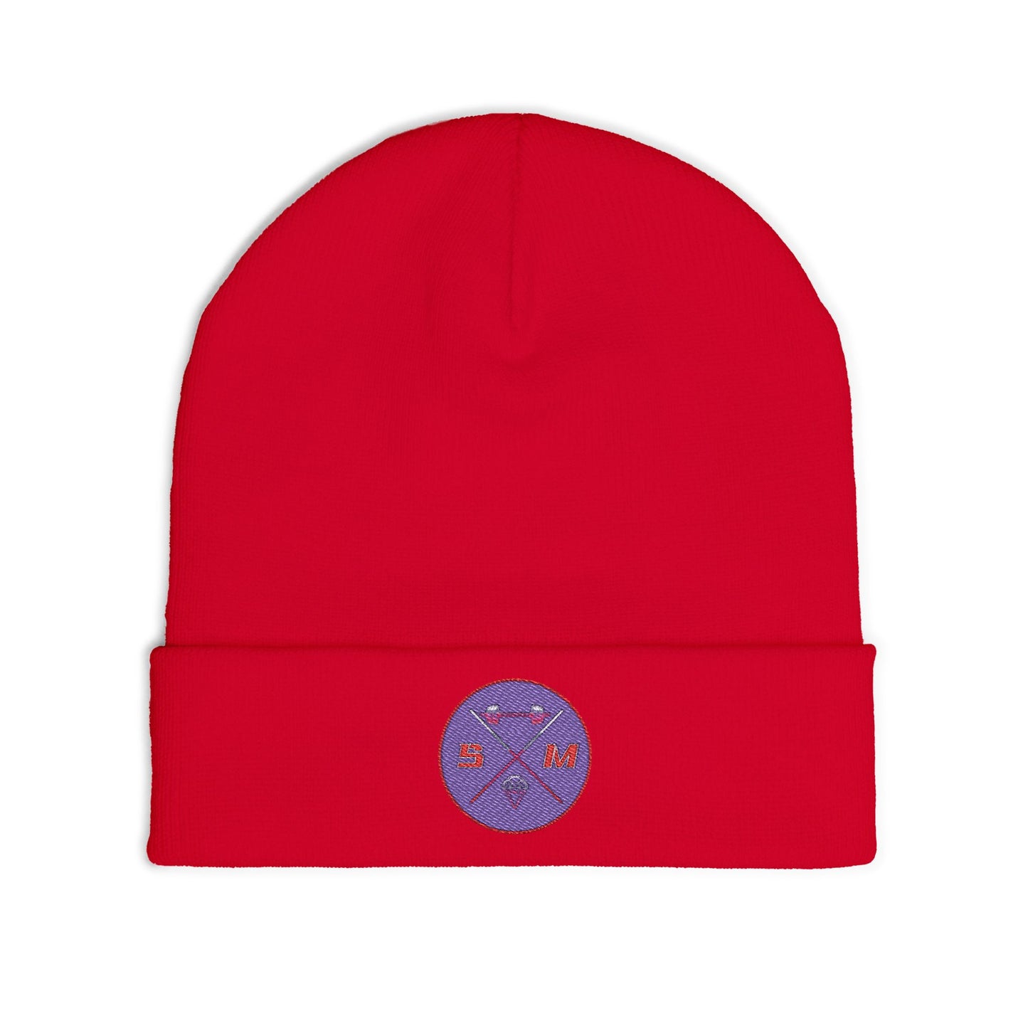 Embroidered Strongmates Athletics Knit Beanie