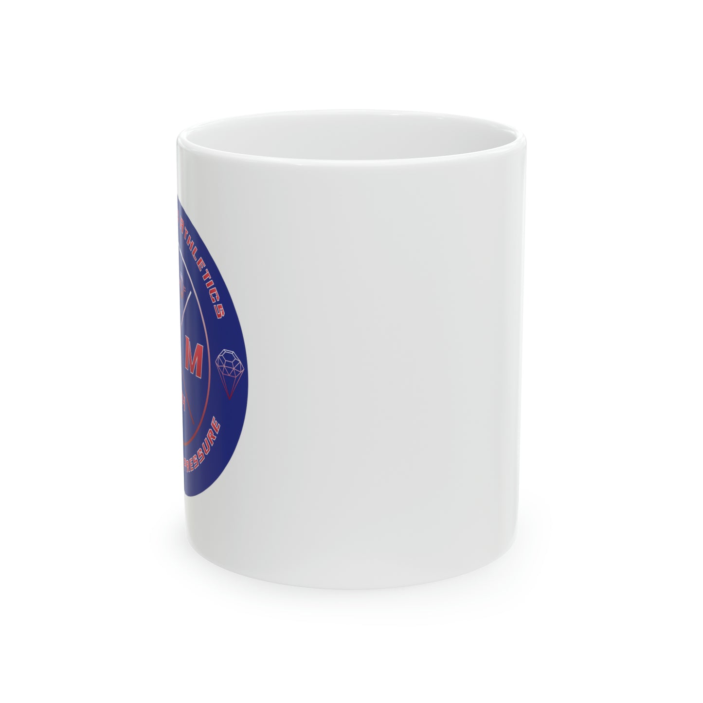 Strongmates Athletics Logo Ceramic Mug, 11oz