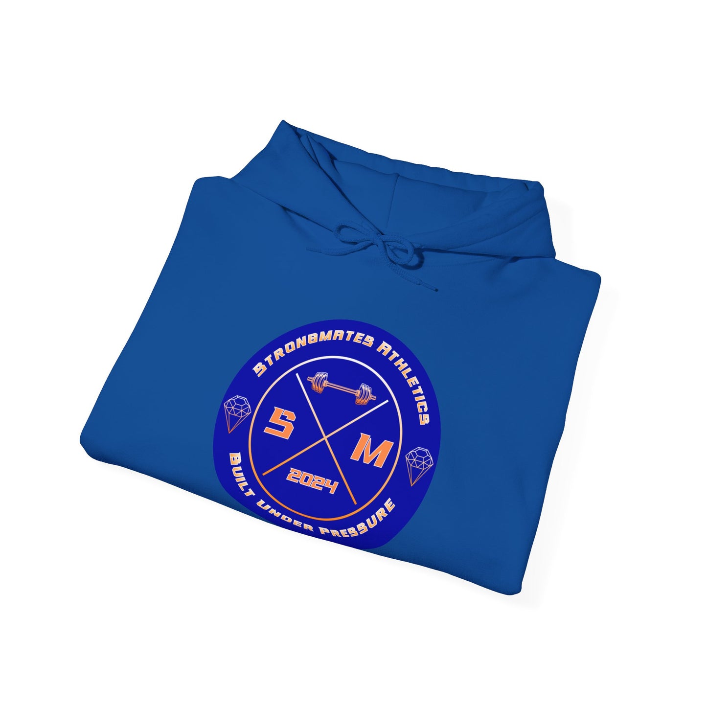 Strongmates Athletics Unisex Logo Hooded Sweatshirt