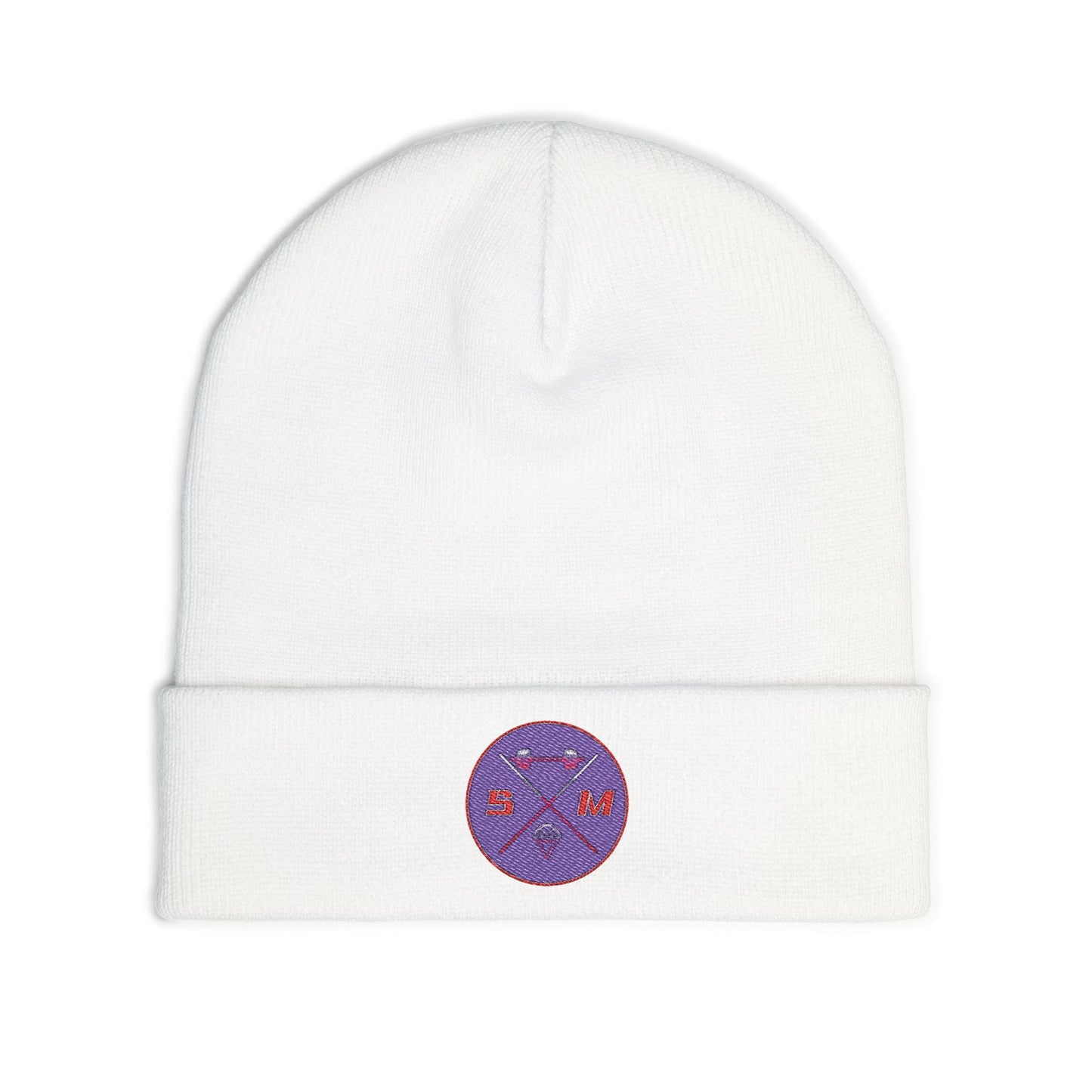 Embroidered Strongmates Athletics Knit Beanie