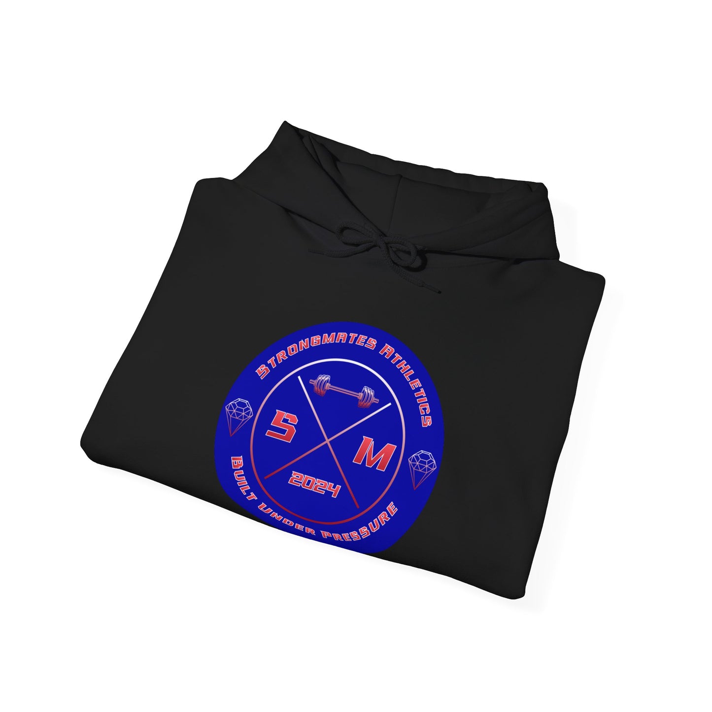 Strongmates Athletics Unisex Logo Hooded Sweatshirt