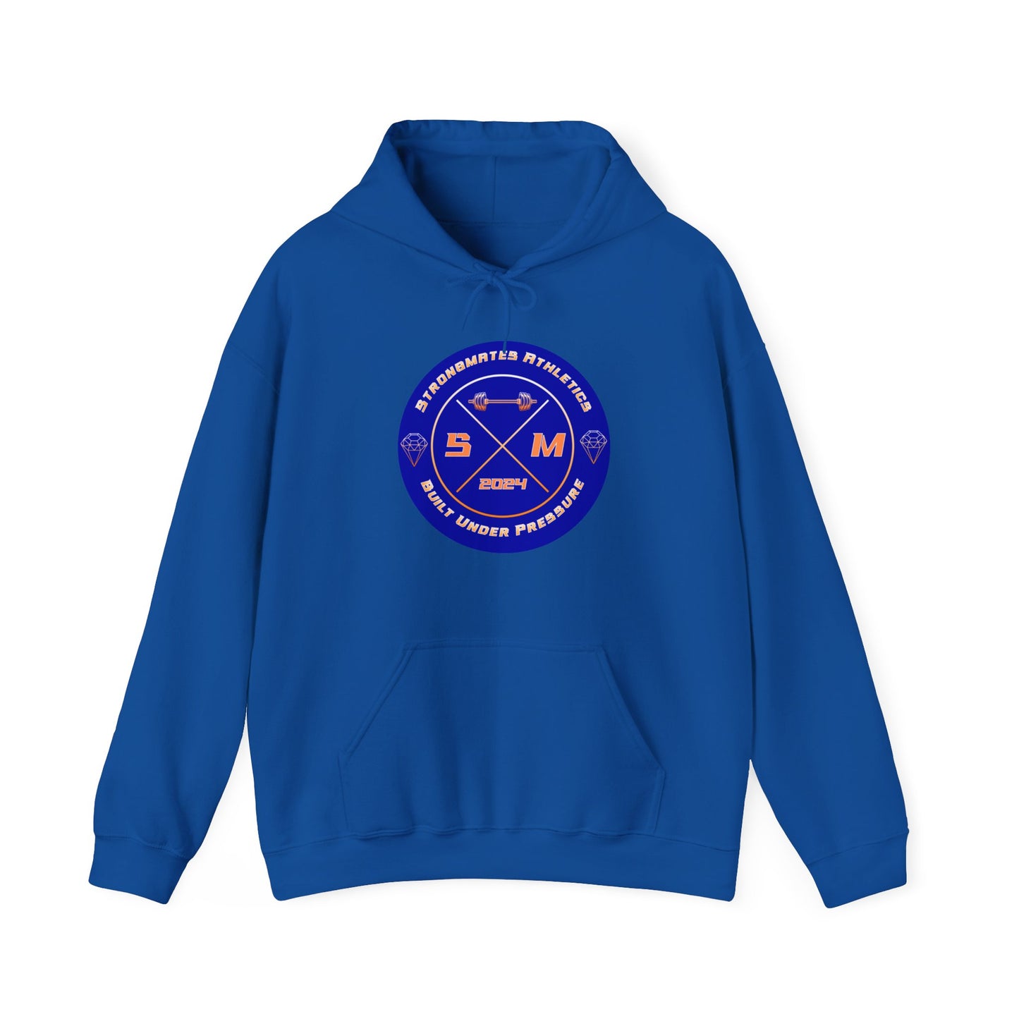 Strongmates Athletics Unisex Logo Hooded Sweatshirt