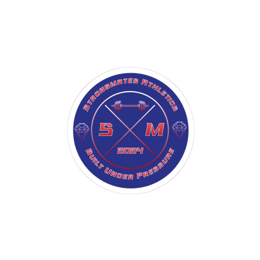 Strongmate Athletics Kiss-Cut Stickers
